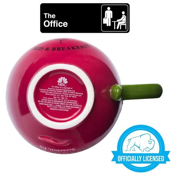 The Office Schrute Farms Beets Sculpted Ceramic 20oz Mug - Picture 10 of 12